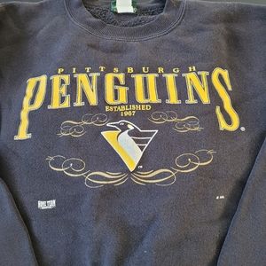 XL Penquins NHL team Black "Home Team" brand